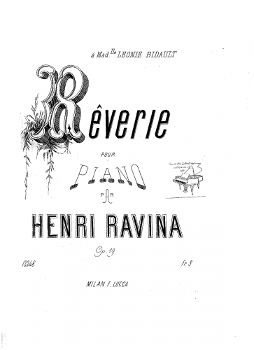 Ravina - Reverie - Score