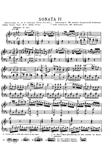 Mozart - Piano Sonata - Piano Score - Score