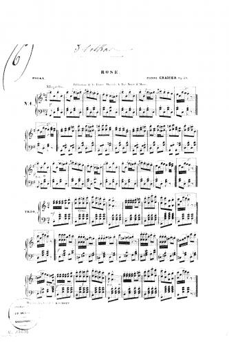 Cramer - Three Polkas - Score