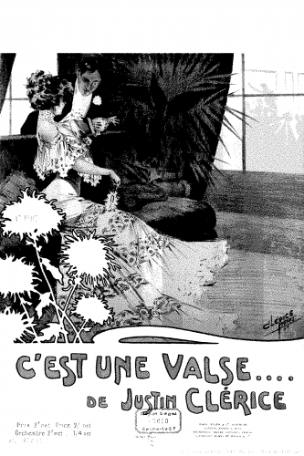 Clérice - C'est une valse... - Score