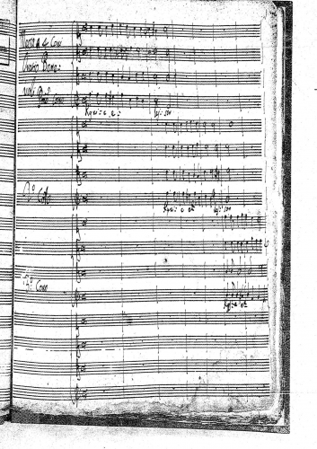 Benevoli - Missa a 4 Cori - Score
