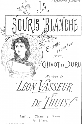 Vasseur - La souris blanche - Vocal Score - Score