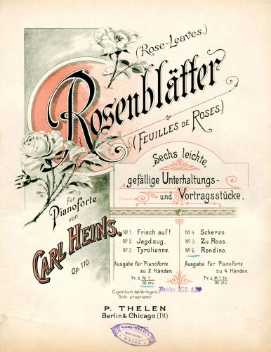 Heins - Rosenblätter - 6. Rondino