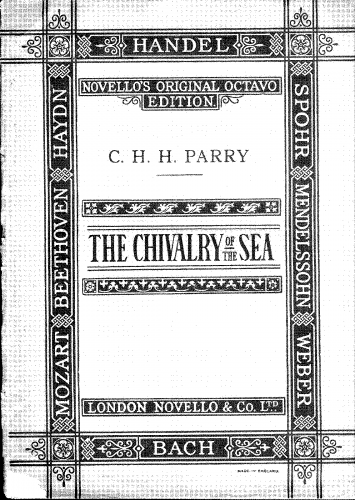 Parry - The Chivalry of the Sea - Vocal Score - Score