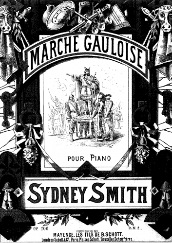Smith - Marche Gauloise Op. 206 - Score