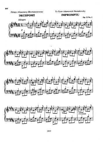 Rimsky-Korsakov - 4 Morceaux - Score