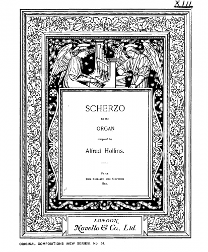 Hollins - Scherzo - Organ Score