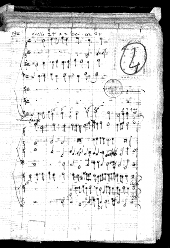 Caresana - Lamentazione per il Venerdi Santo Lectio 2 1686 - Score