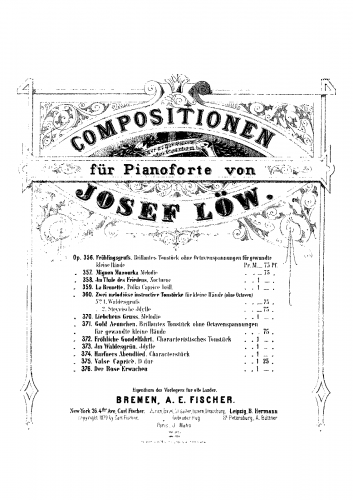 Löw - Der Rose Erwachen - Score