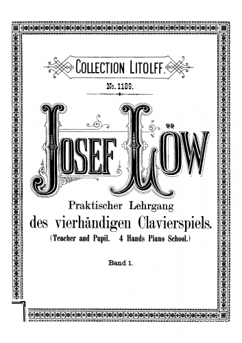 Löw - Teacher and Pupil - Book I