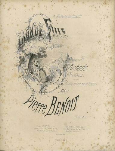 Benoît - Blonde fille - Score