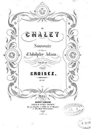 Croisez - Le chalet - Score