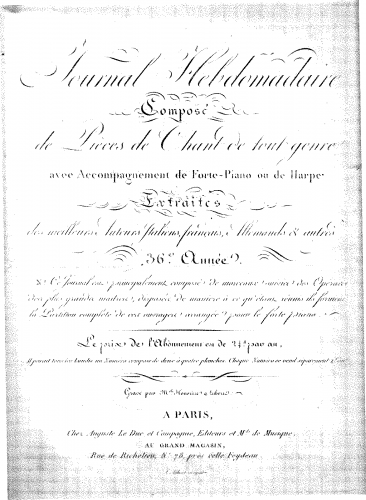 Choron - Le Montagnard Émigré - Score