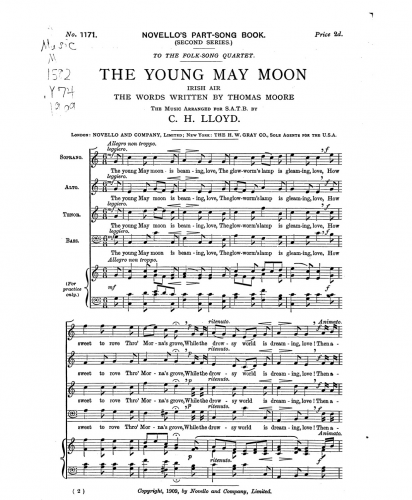 Lloyd - The Young May Moon - Score