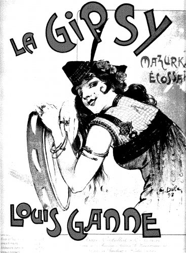 Ganne - La Gipsy - Score