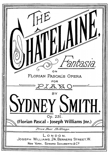 Smith - Pascal la Chatelaine - Score