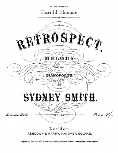 Smith - Retrospect - Score