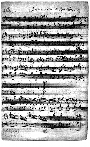 Höckh - Violin Sonata in D major - Score
