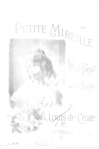 Croze - Petite Mireille: Valse facile - Score