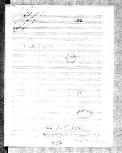 Debussy - L'Isle Joyeuse - Piano Score - Score