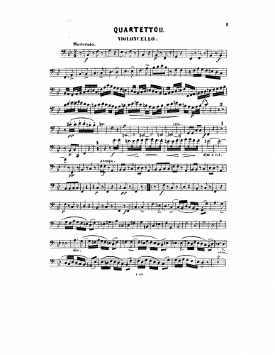 Dittersdorf - String Quartet No. 2 in B flat