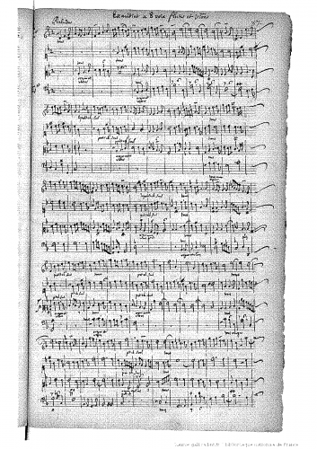 Charpentier - Exaudiat  H.162 - Score