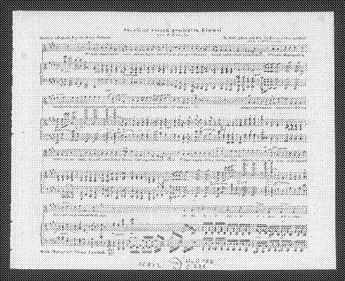 Beethoven - Abendlied unterm gestirnten Himmel - Score