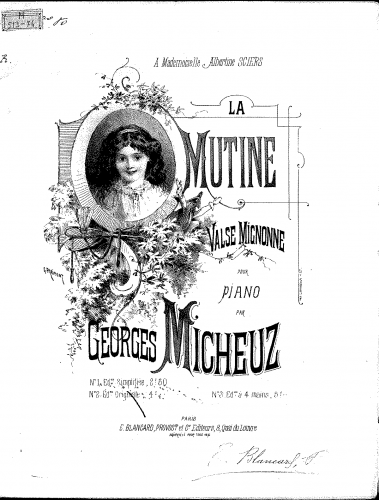 Micheuz - La mutine - Score