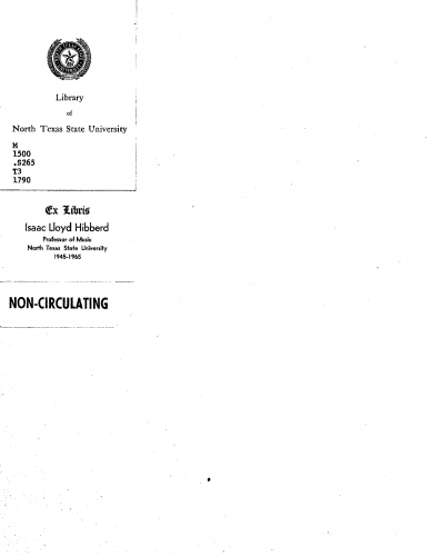 Salieri - Tarare - Score