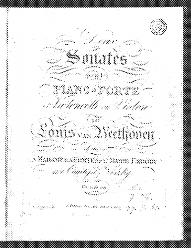 Beethoven - Cello Sonata No. 4, Op. 102/1 - Piano Score and Cello Part