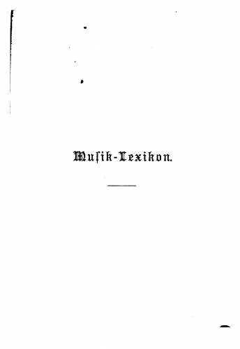 Riemann - Musiklexikon - Complete Book