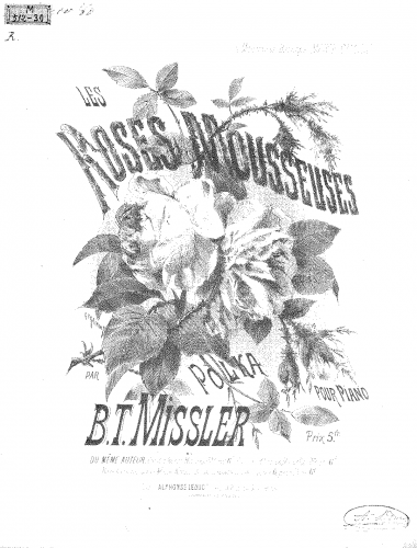 Missler - Les roses mousseuses - Score