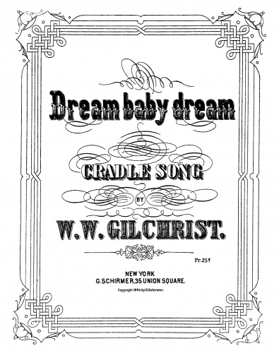 Gilchrist - Dream Baby Dream, Schleifer 275 - Score