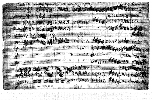 Reichenauer - Concerto for Oboe and Bassoon in B-flat major - Score