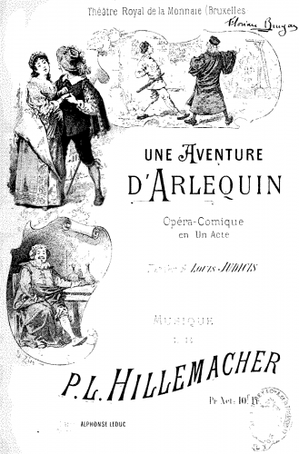 Hillemacher - Une aventure d'Arlequin - Score