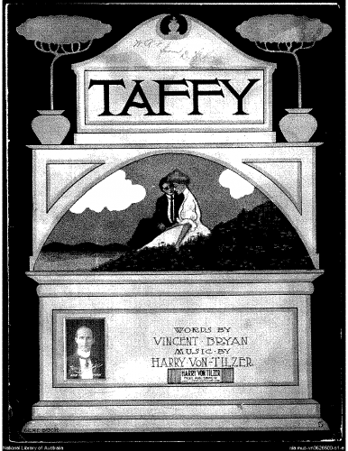 Von Tilzer - Taffy - Score