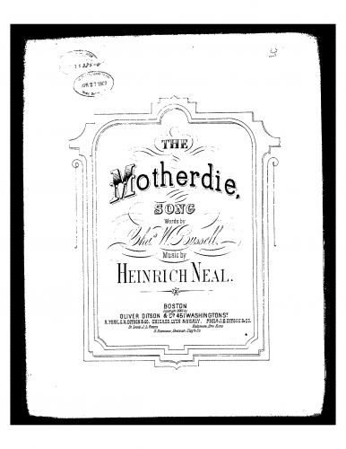 Neal - The Motherdie - Score