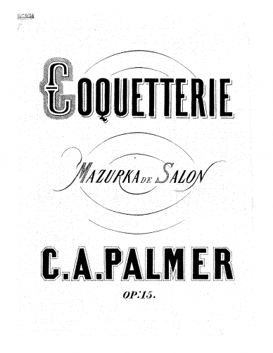 Palmer - Coquetterie - Score