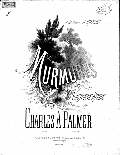 Palmer - Murmures - Score