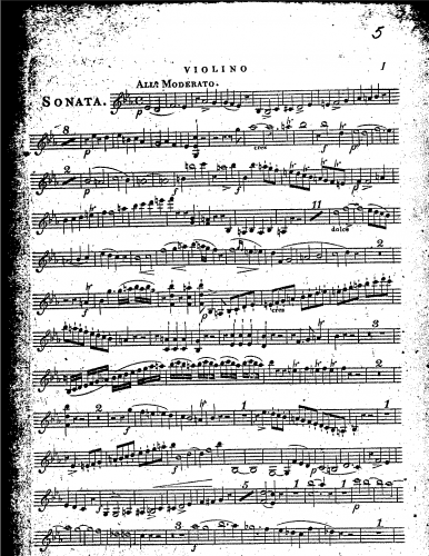 Kalkbrenner - Sonata for Piano and Flute or Violin, Op. 22 - Violin or Flute Part