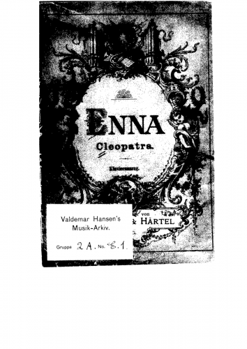 Enna - Cleopatra - Vocal Score - Score
