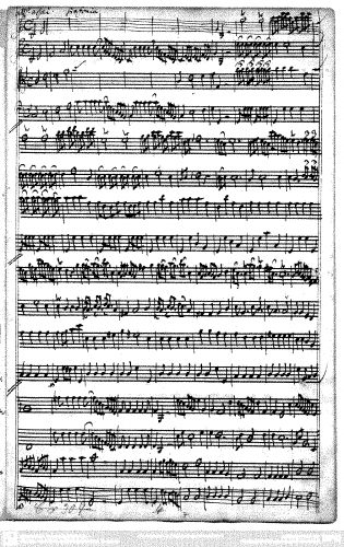 Giai - Sinfonia in C major - Score
