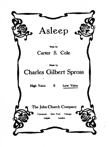 Spross - Asleep - Score