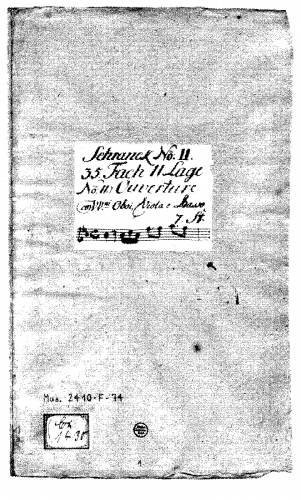 Handel - Ezio - Overture