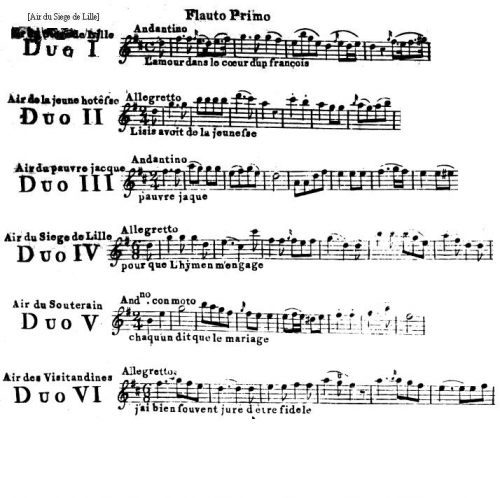 Cambini - 6 Flute Duets