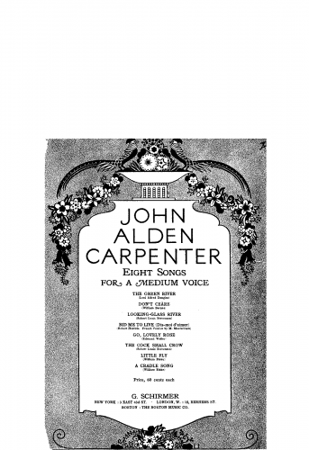 Carpenter - 8 Songs - Score