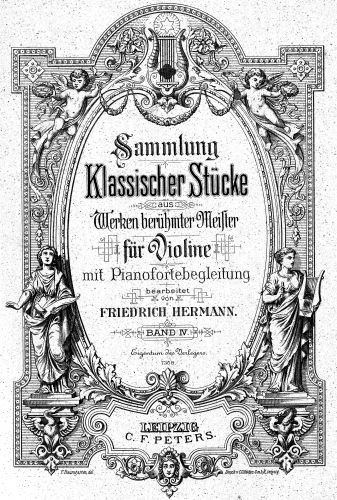 Hasse - Ritornerai fra poco - For Violin and Piano (Hermann)
