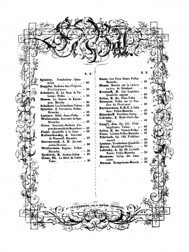 Hertel - Herzklopf-Polka - Score