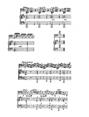 Bach - Cello Suite No. 1 - For Cello and Piano (Schumann) - Excerpts