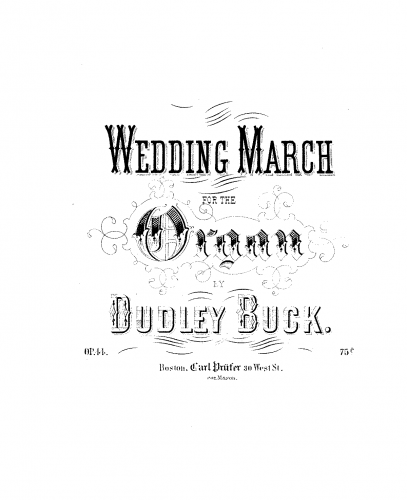 Buck - Wedding March - Score